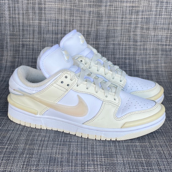 Nike Shoes - Nike Women's Dunk Low Twist 'Coconut Milk/White/Guava Ice' Sneakers Shoes sz 7.5